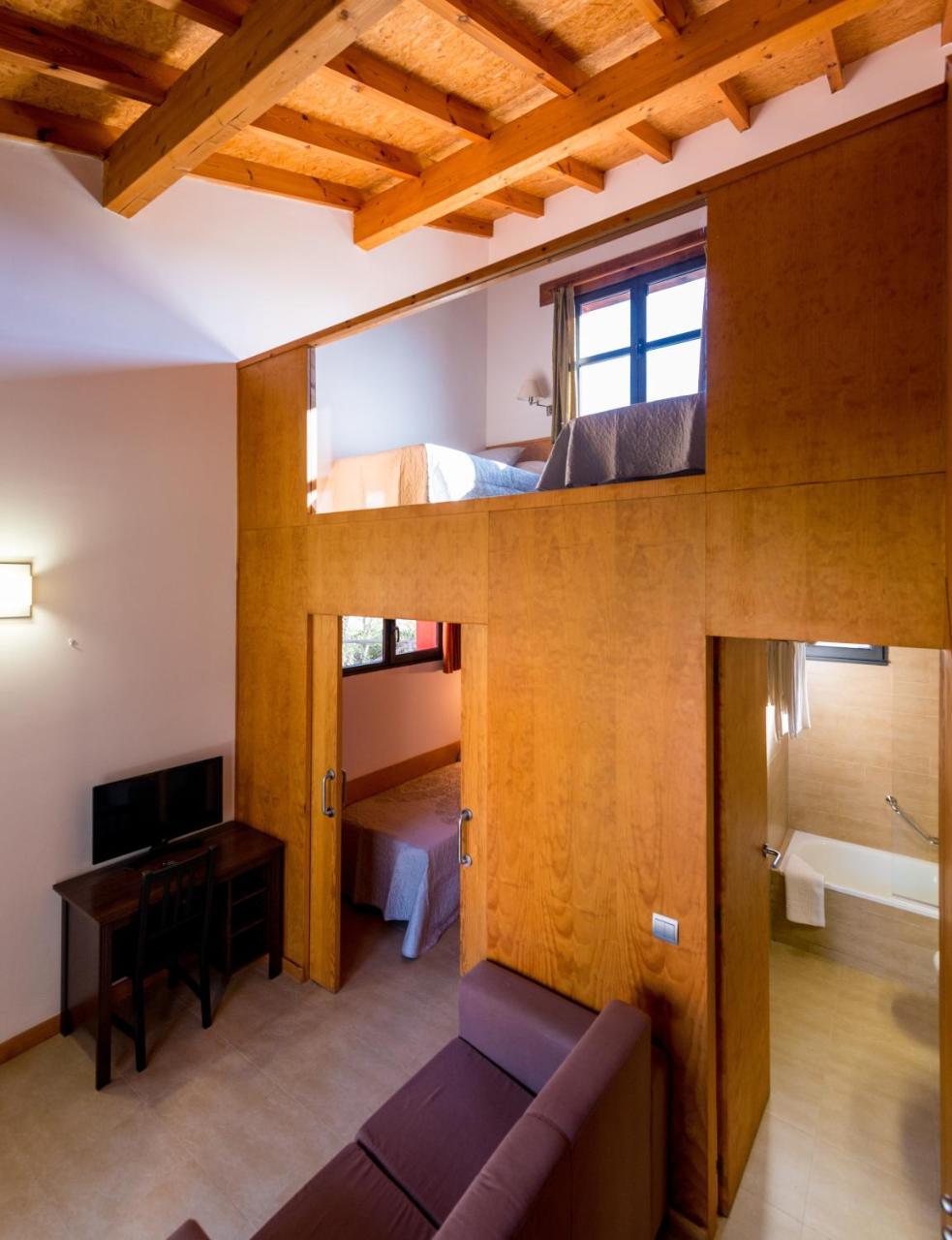 Habitación Cuádruple - vistas al jardín